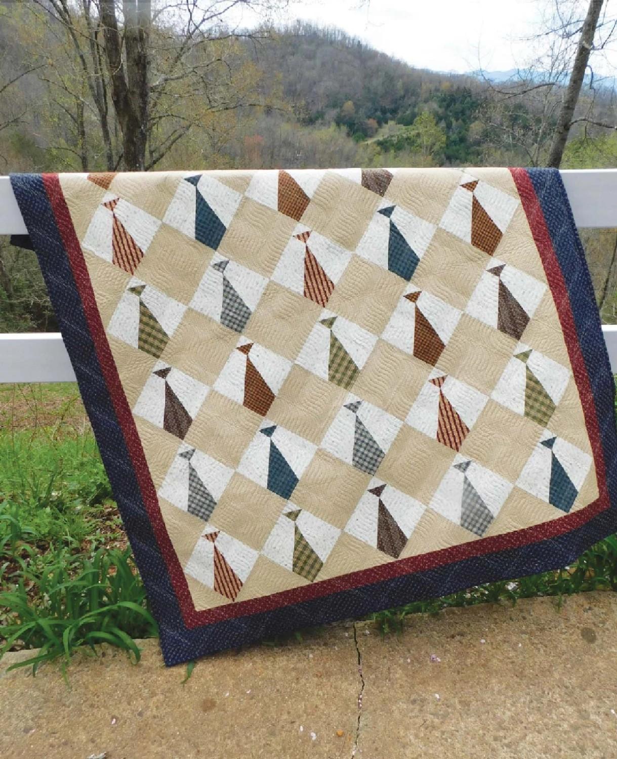 Cut Loose Press - Daddy's Ties Quilt Pattern Card – The Sewing Gallery