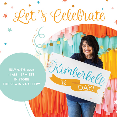 Kimberbell Day In-Store 7/27/24 from 11 AM – 3 PM EST