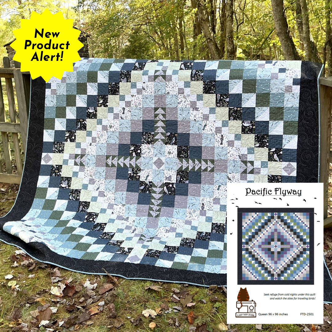 A New Twist on the Trip Around the World Quilt: Pacific Flyway