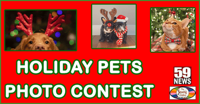 Enter to Win: WVNS 59News 2021 Holiday Pets Photo Contest