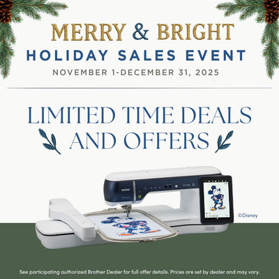 The Brother 2025 Holiday Gift Guide Is Here — Shop at The Sewing Gallery in Princeton, WV
