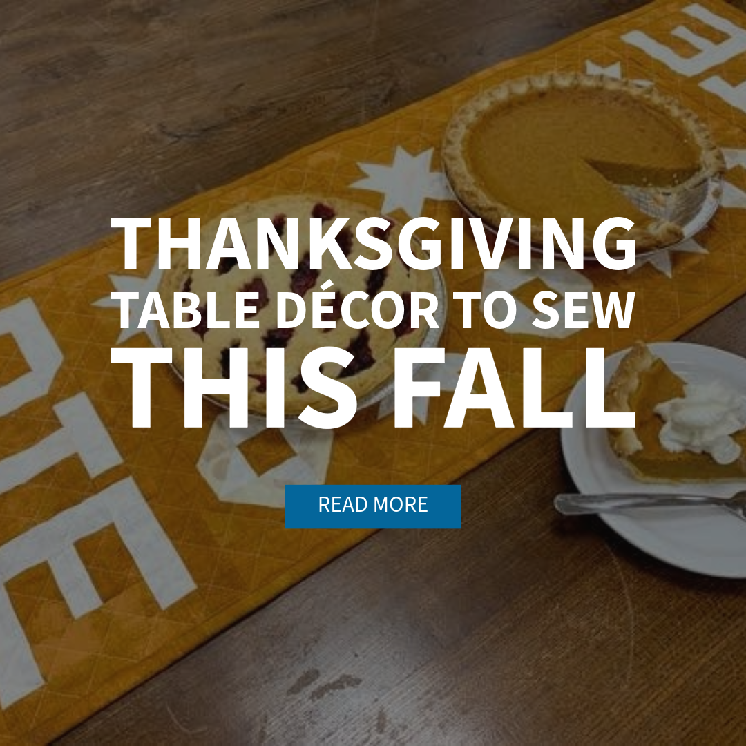 Thanksgiving Table Décor to Sew This Fall