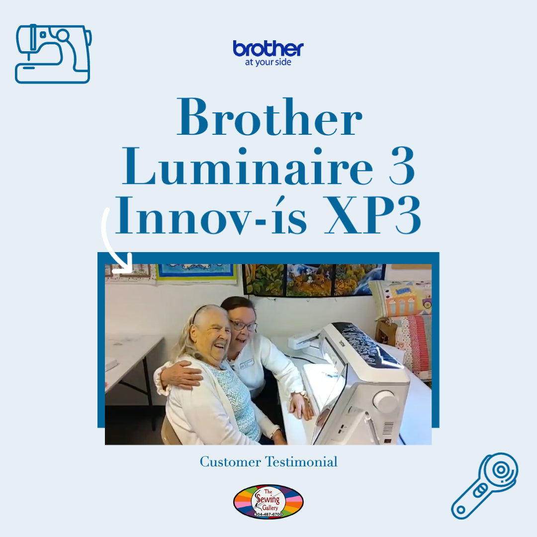 Brother Luminaire 3 Innov-ís XP3: Customer Review