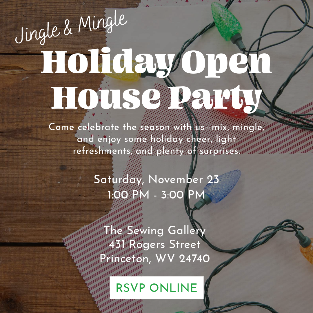 You're Invited: Jingle & Mingle - Holiday Open House Party (Nov. 23, 2024 from 1–3 PM)