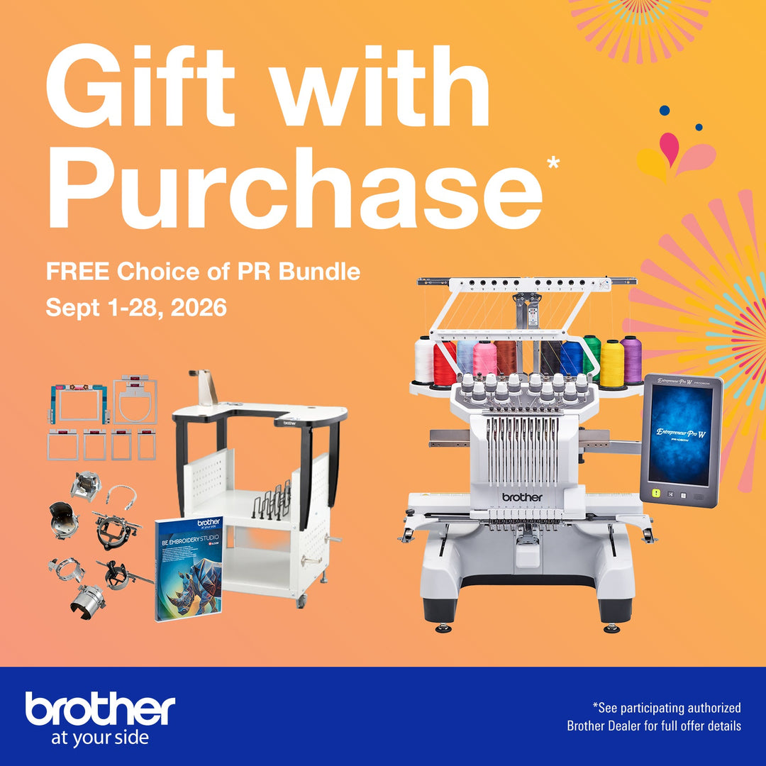 Choose Your Free Bundle — PR1060W Gift with Purchase This National Sewing Month!
