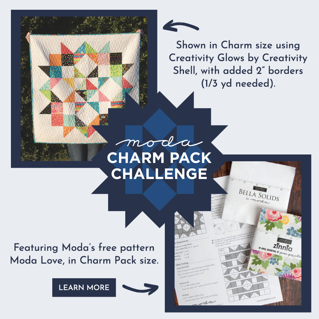 Moda Charm Pack Challenge January 14-16, 2023