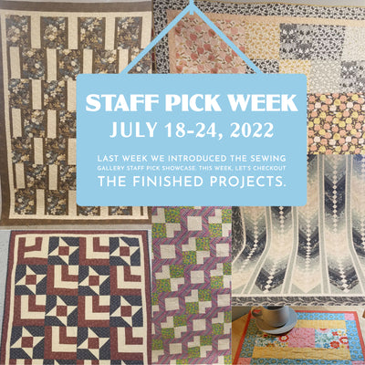 Staff Pick Week at The Sewing Gallery
