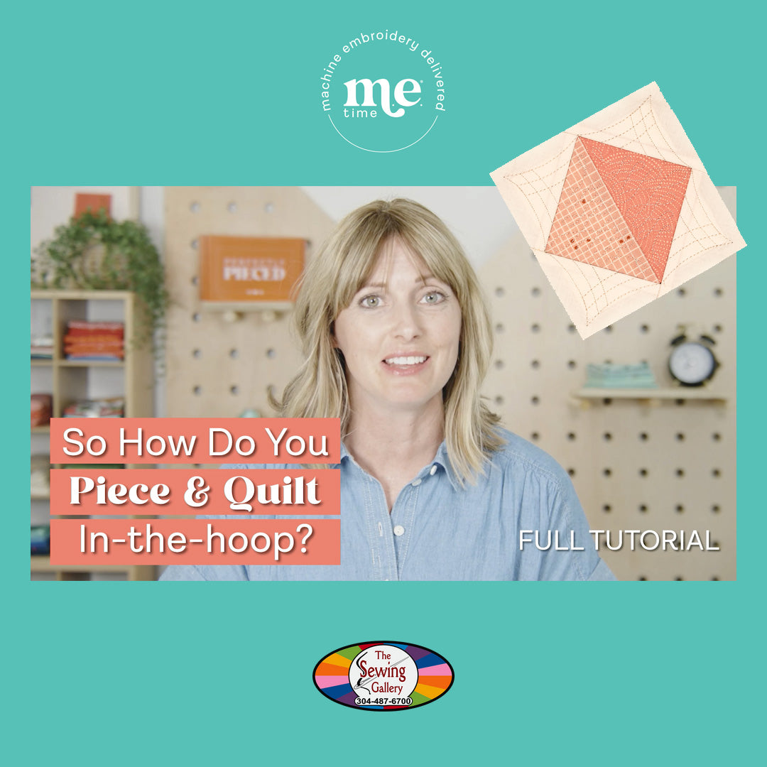 So How Do You Piece & Quilt In-The-Hoop?