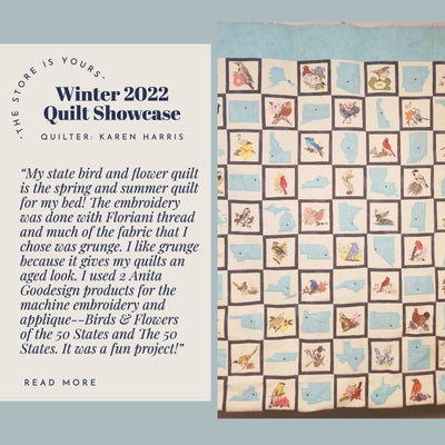 "The Store is Yours" Winter 2022 Quilt Showcase - Karen Harris