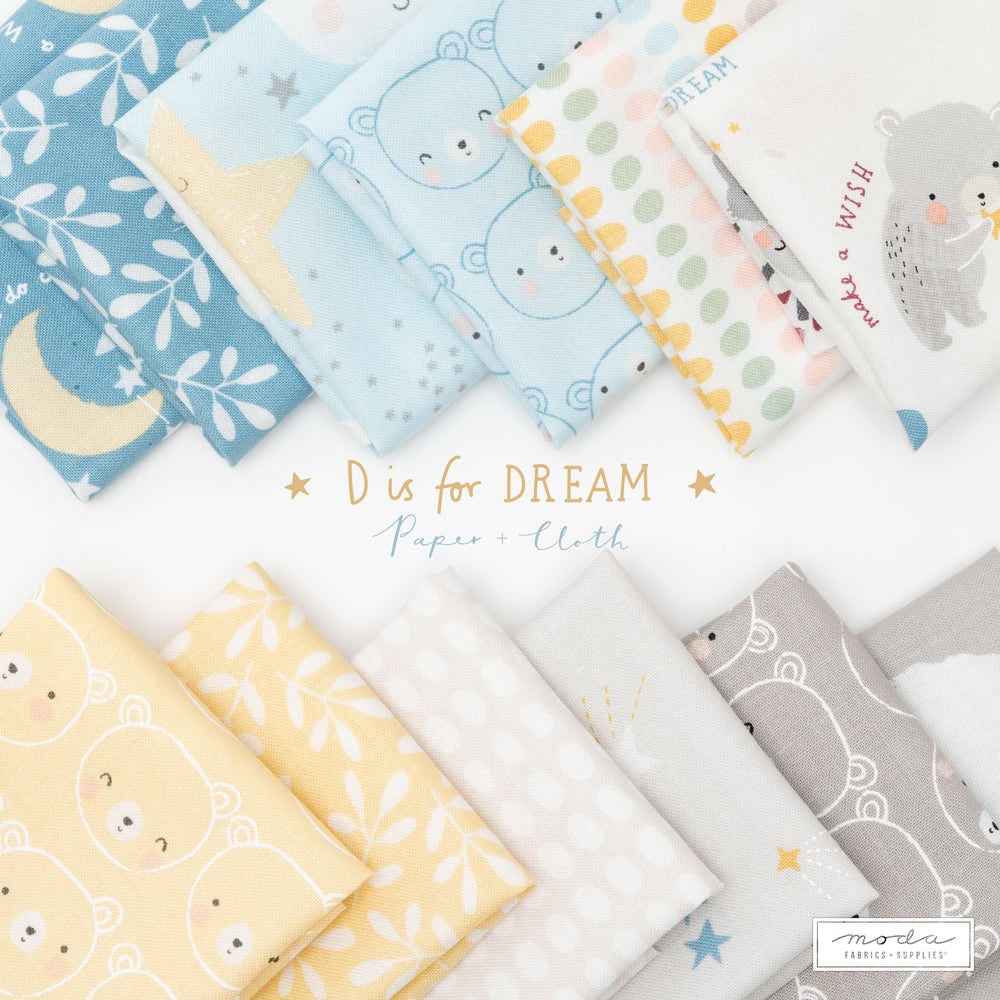D is for Dream by Paper + Cloth for Moda Fabrics