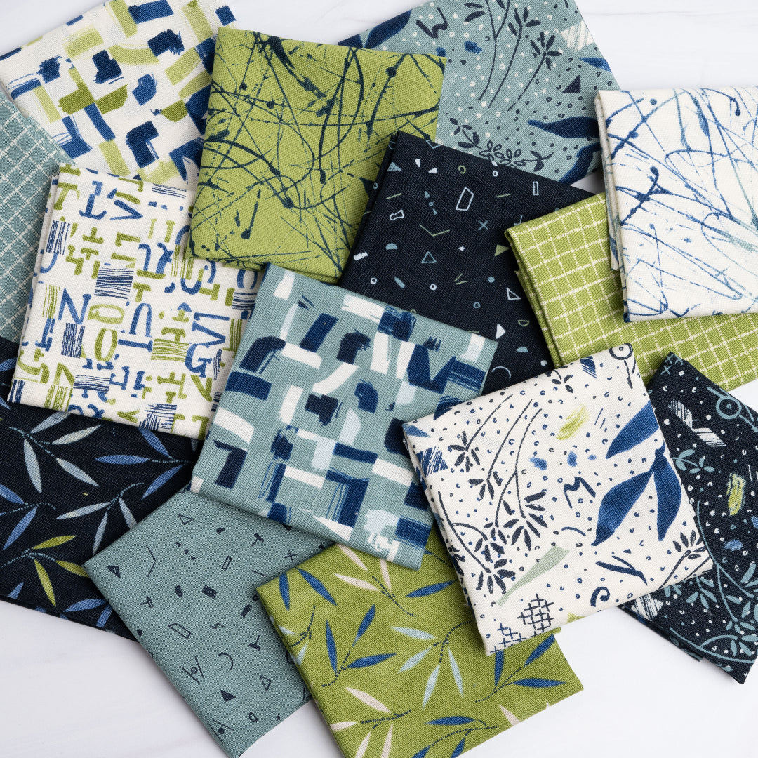 Collage by Janet Clare for Moda Fabrics