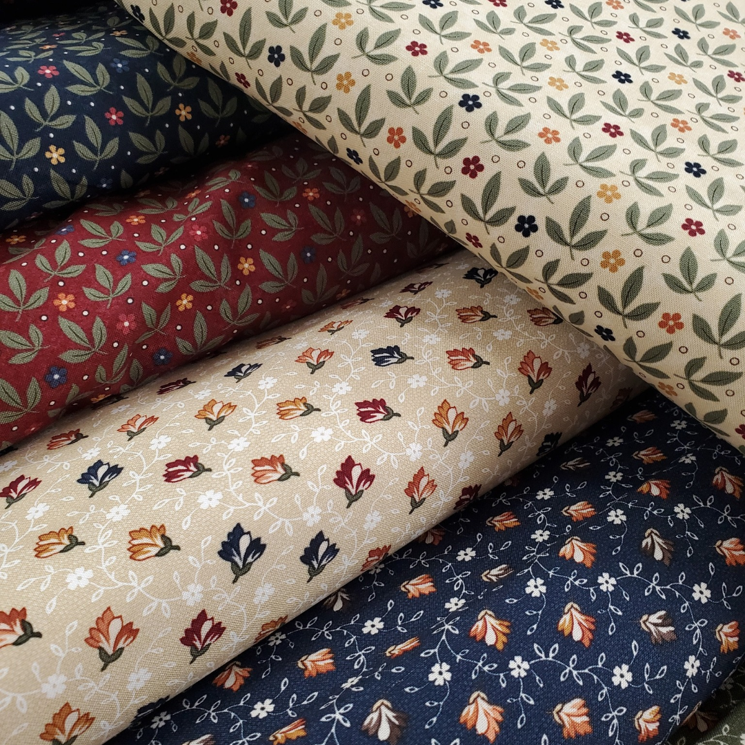 Fluttering Leaves by Kansas Troubles Quilters for Moda Fabrics