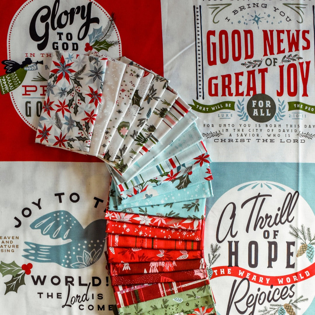 Good News Great Joy by Fancy That Design House for Moda Fabrics
