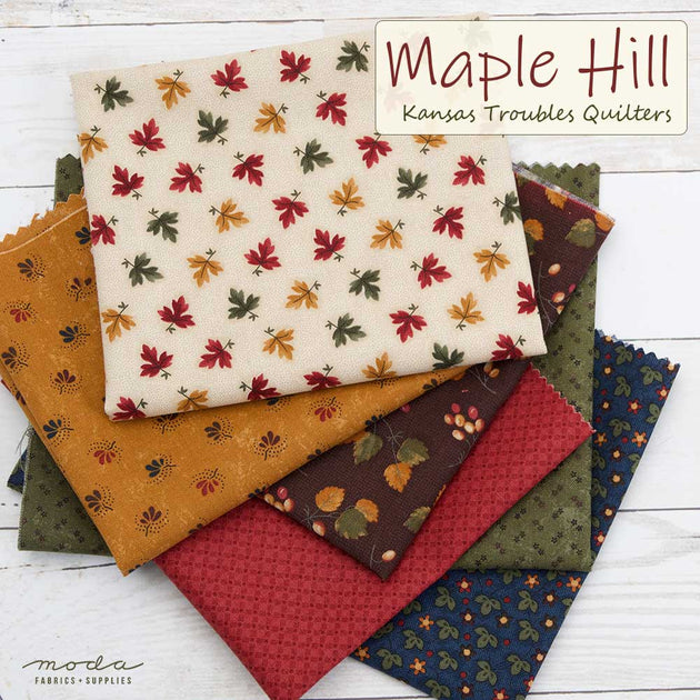 Maple Hill by Kansas Troubles Quilters for Moda Fabrics The Sewing Gallery