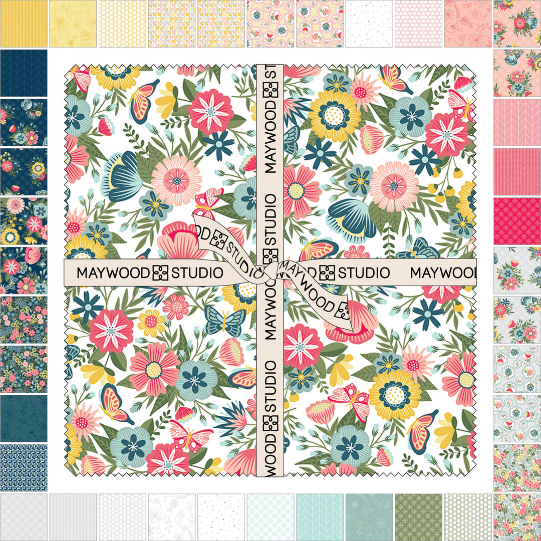 Vintage Floral by Kimberbell Designs for Maywood Studio