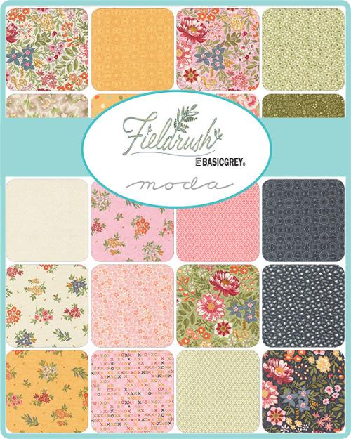 Fieldrush by Basic Grey - Charm Pack