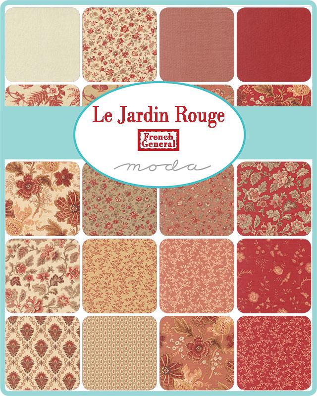 Le Jardin Rouge by French General - Layer Cake