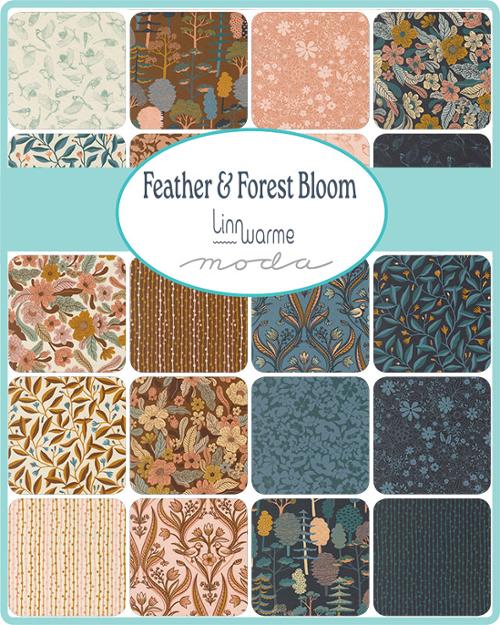 Feather Forest Bloo Jelly Roll® 14140JR Moda Precuts#1