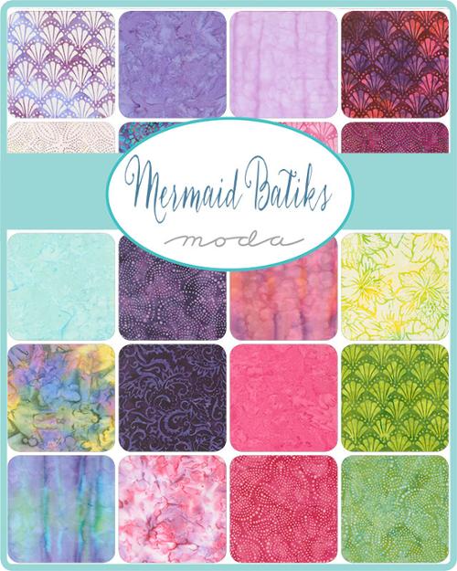Mermaid Batiks Jelly Roll