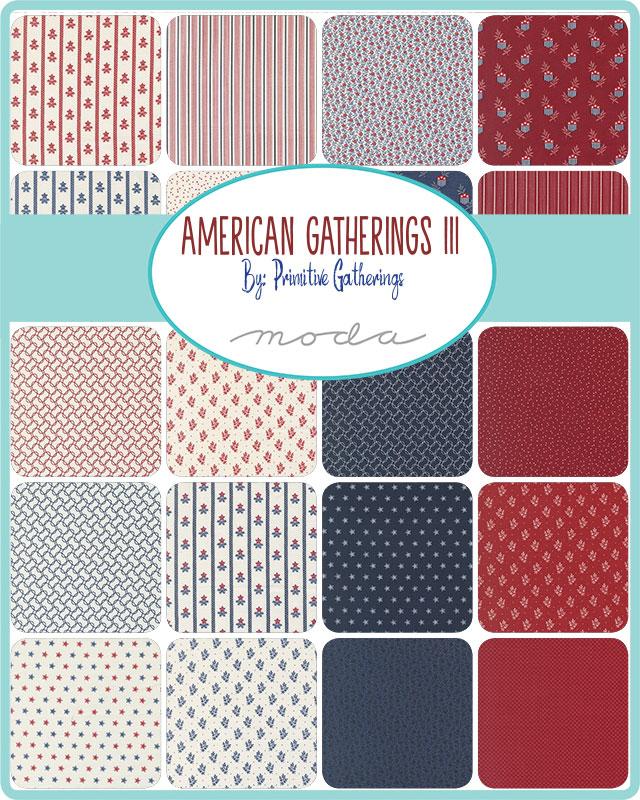 American Gath III Charm Pack 49320PP Moda Precuts#1