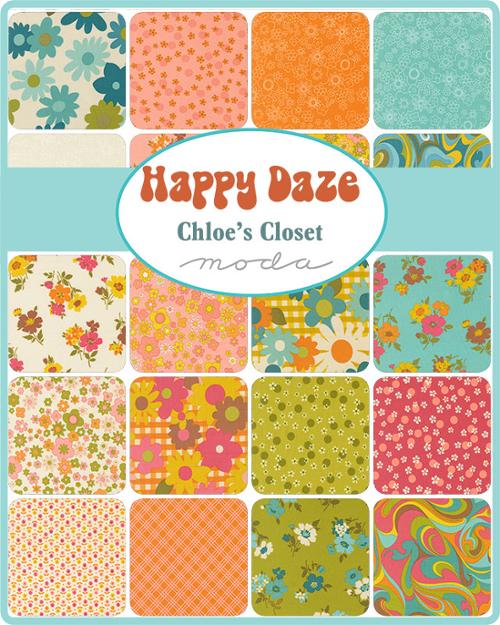 Happy Daze Charm Pack 33840PP Moda Precuts#1