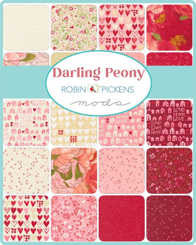 Darling Peony Charm Pack by Robin Pickens