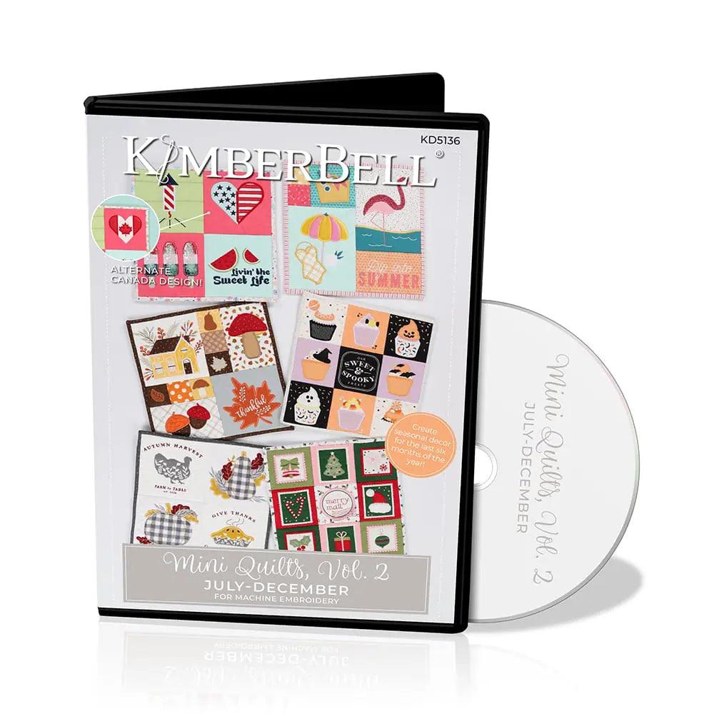 Mini Quilts Volume 2: July - December # KD5136