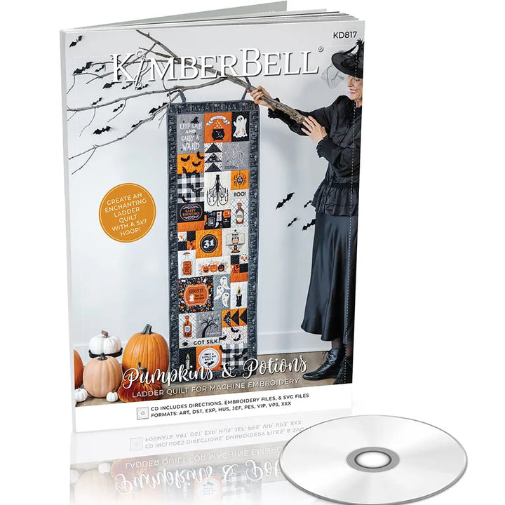 Pumpkins & Potions Ladder Quilt # KD817