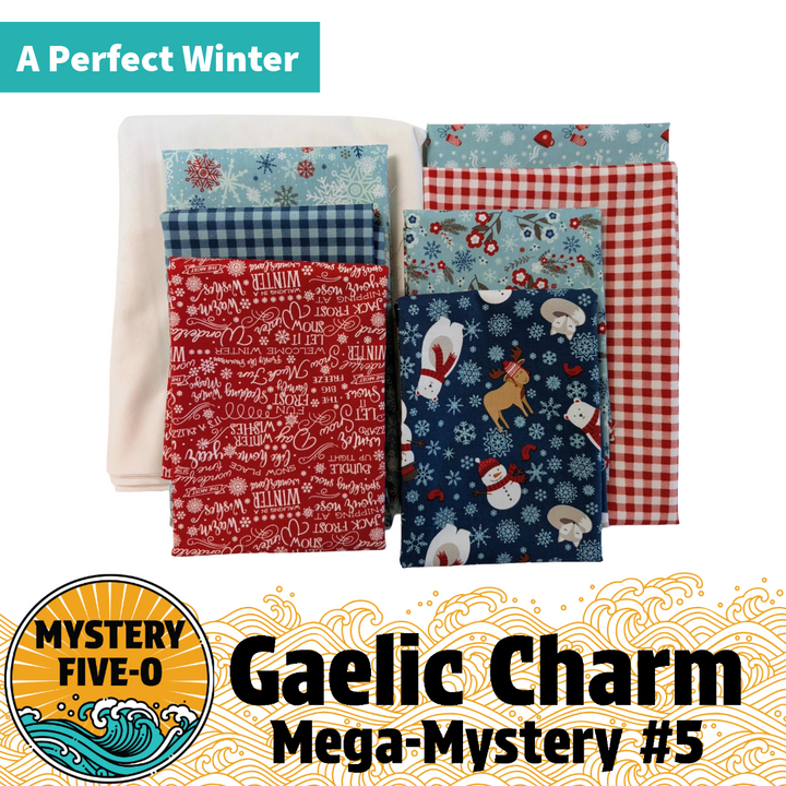 M50 Gaelic Charm Mystery Quilt Kit - A Perfect Winter