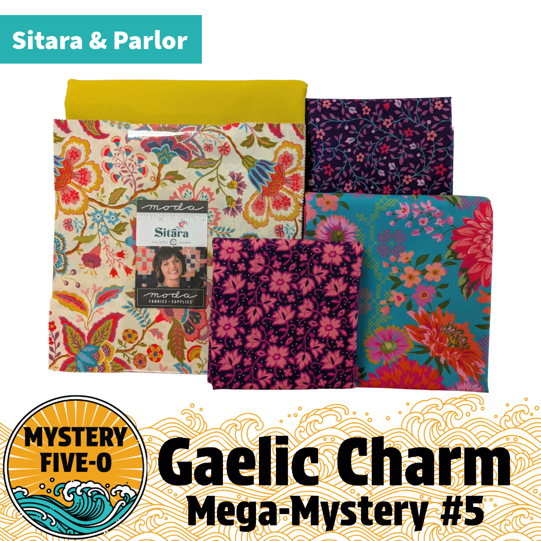 M50 Gaelic Charm Mystery Quilt Kit - Sitara & Parlor