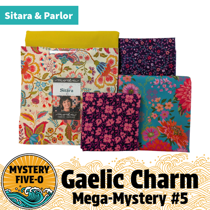 M50 Gaelic Charm Mystery Quilt Kit - Sitara & Parlor
