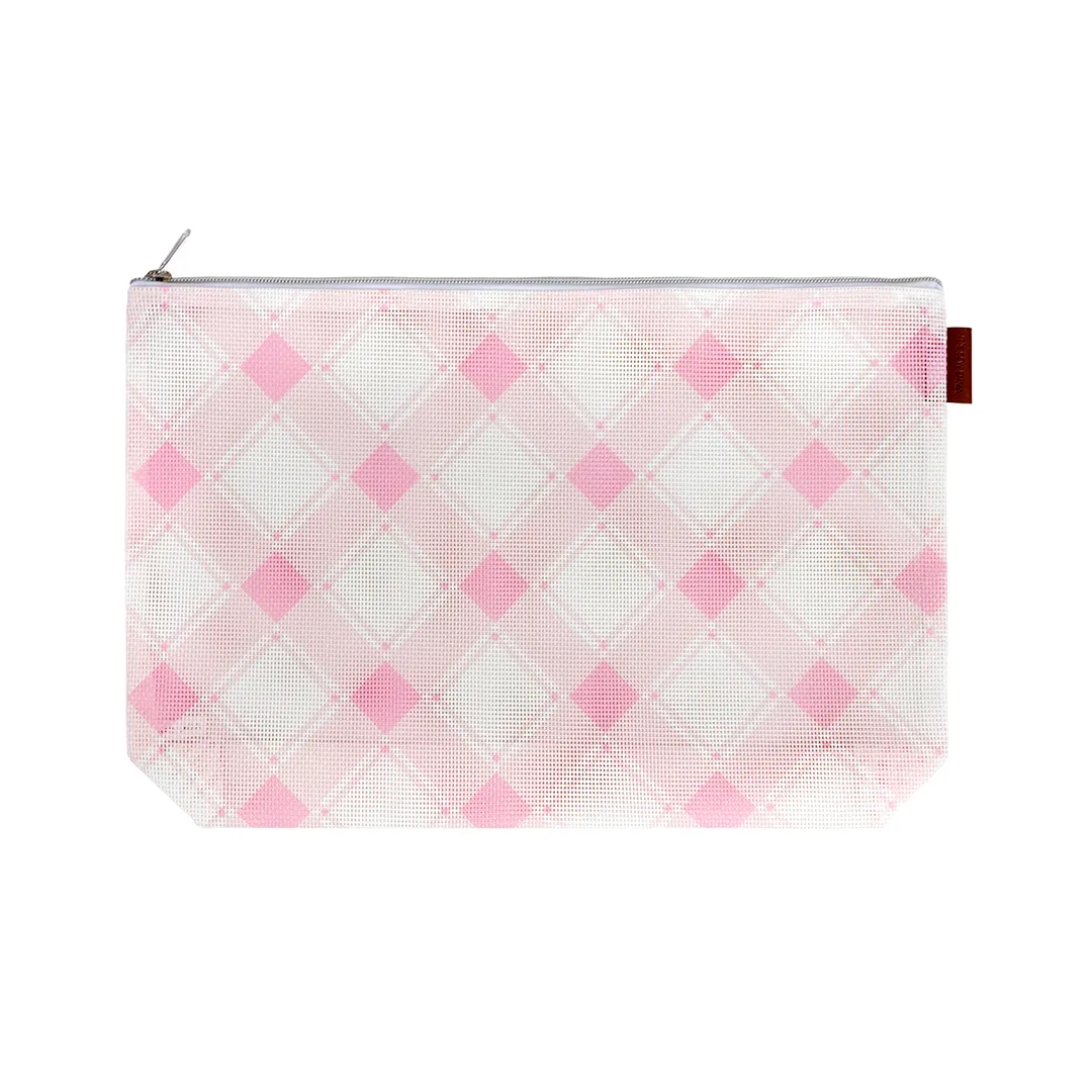 Peony Mad for Plaid Project Bag ISE 827 Its Sew Emma#1