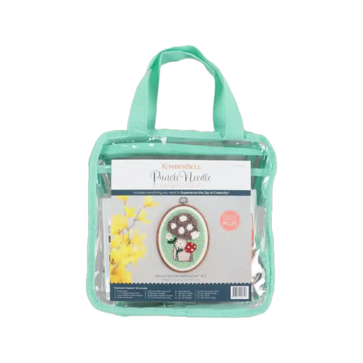 Mushroom Meadows Punch Needle Embroidery Kit # KPNK1016