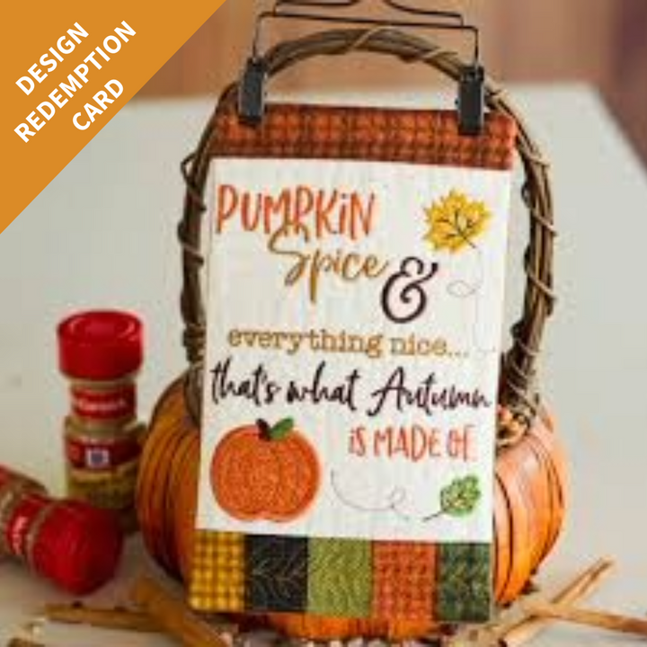 Kimberbell Classic, Vol 7, Pumpkin Spice (Redemption Card)