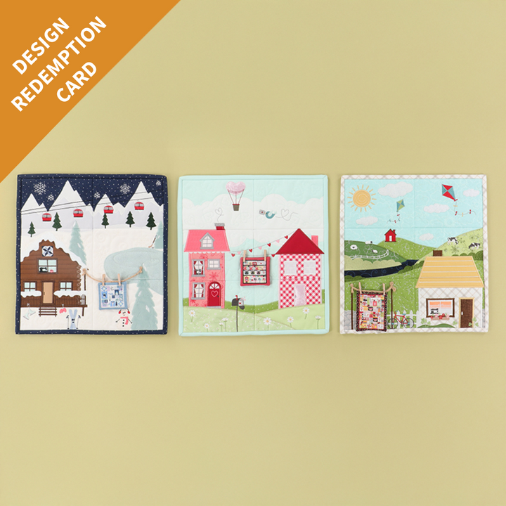 Kimberbell Home Sewn Tiling Scenes Volume 4 - Digital Download Card