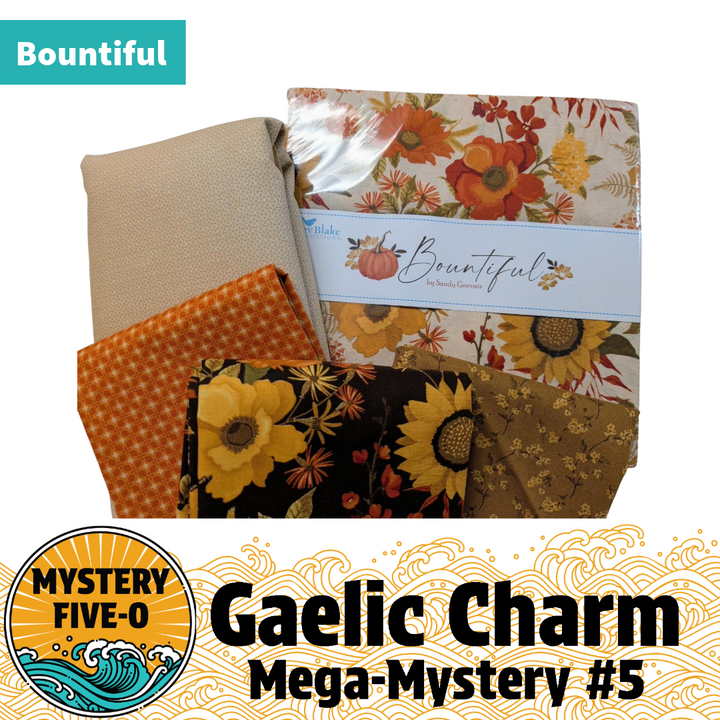M50 Gaelic Charm Mystery Quilt Kit - Bountiful