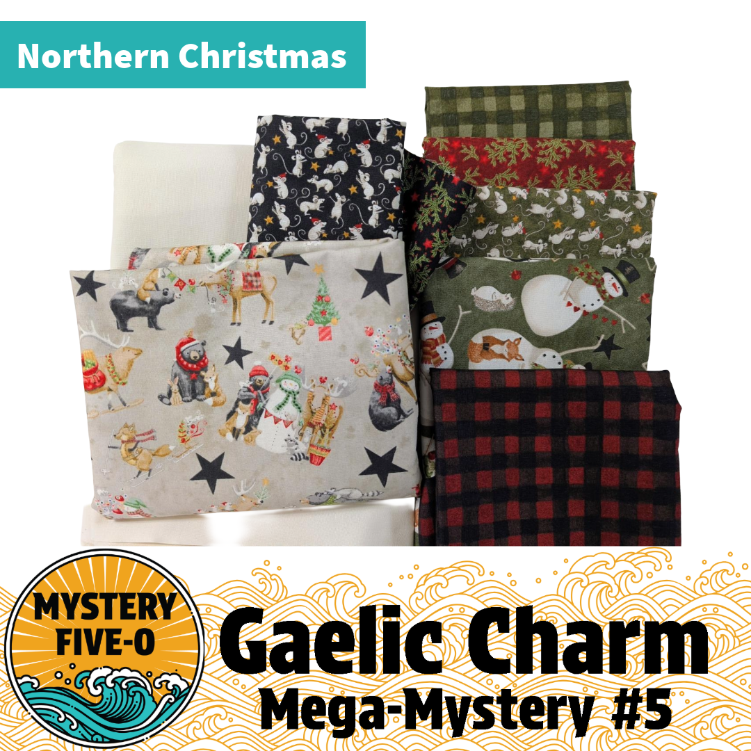 M50 Gaelic Charm Mystery Quilt Kit - Northern Christmas
