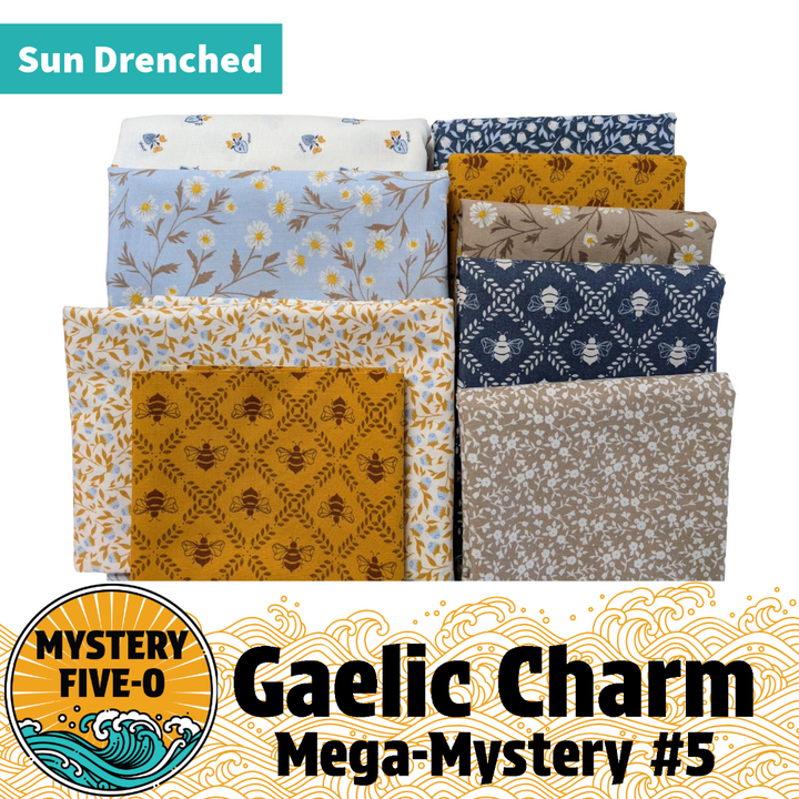 M50 Gaelic Charm Mystery Quilt Kit - Sundrenched