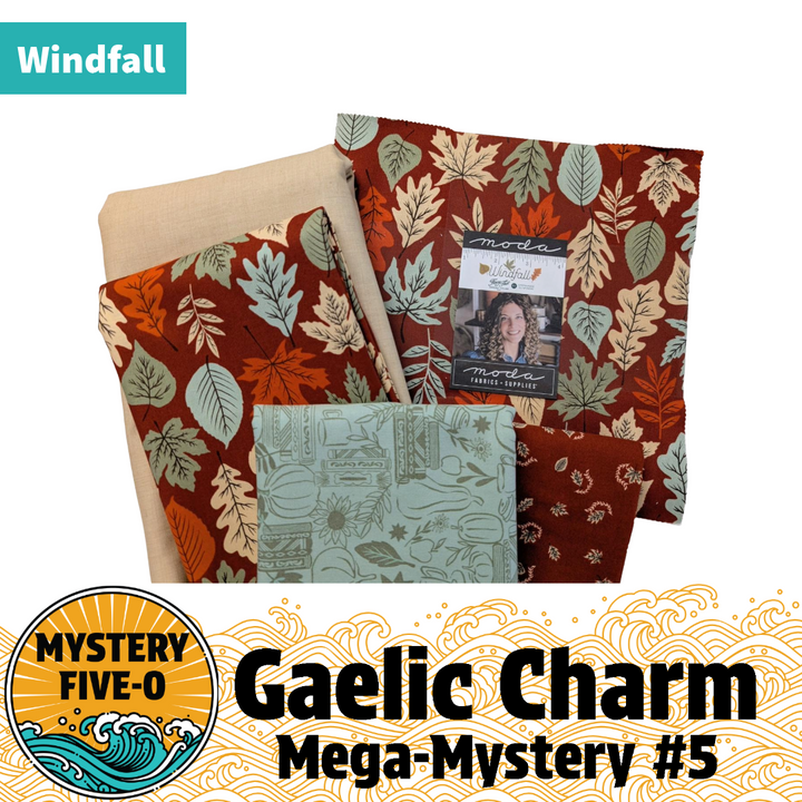 M50 Gaelic Charm Mystery Quilt Kit - Windfall