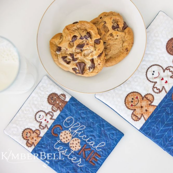 Kimberbell Design Only OFFICIAL COOKIE TESTER MUG RUG