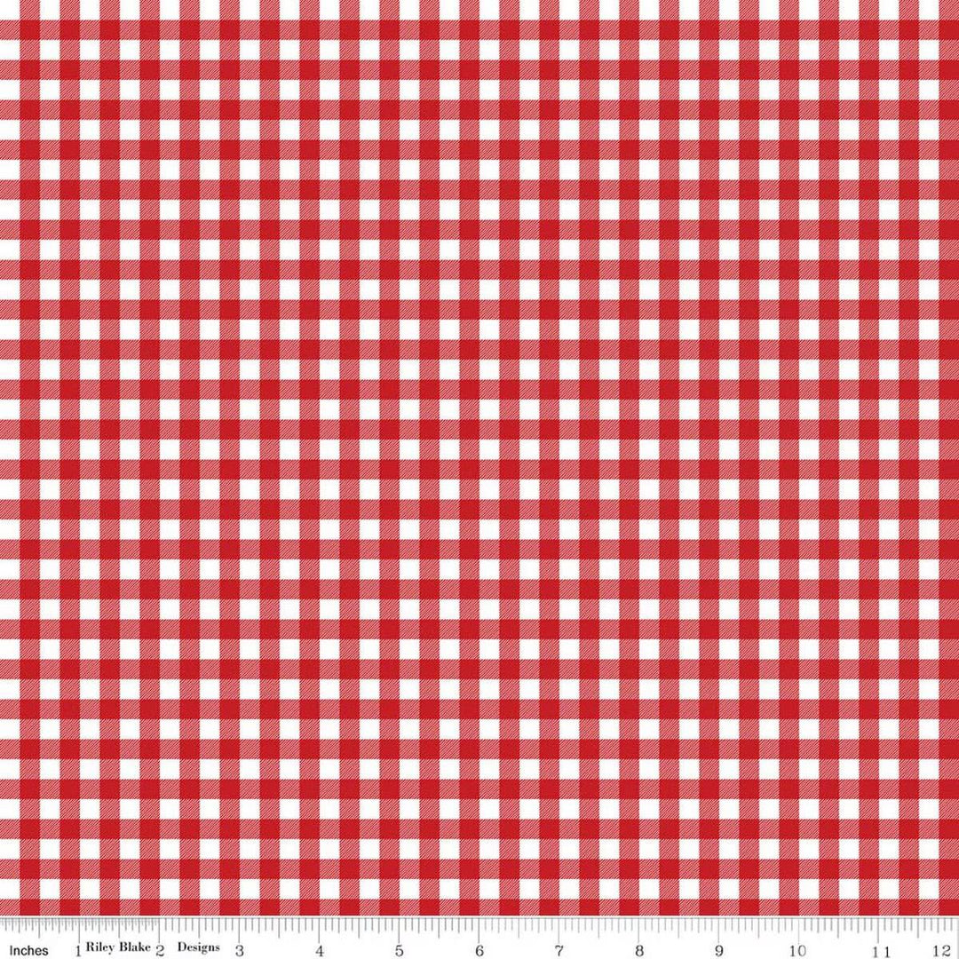 A Perfect Winter - Plaid in Red