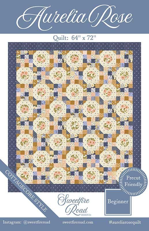 Aurelia Rose - Quilt Kit in Wildbriar 64" x 72"