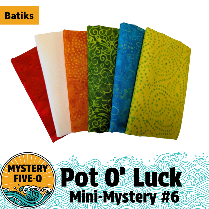 Pot O' Luck Mini Mystery Bundle - Bright Batiks