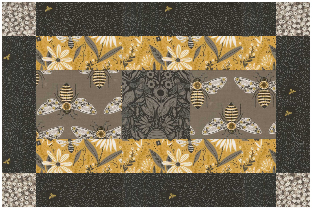 Well Dressed Quilted Placemats Pattern by Flabby Tabby Designs