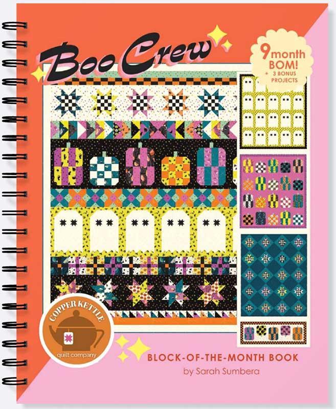 Boo Crew Block-of-the-Month by Copper Kettle Quilt Company