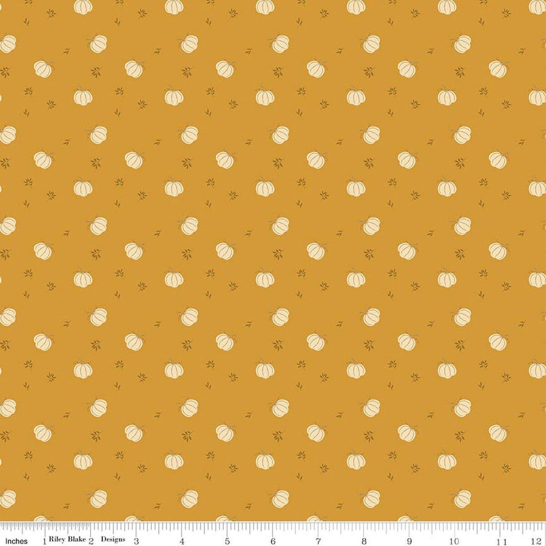 Bountiful - Pumpkins in Gold