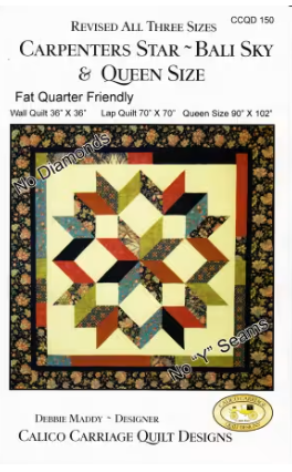 Carpenters Star Quilt Class
