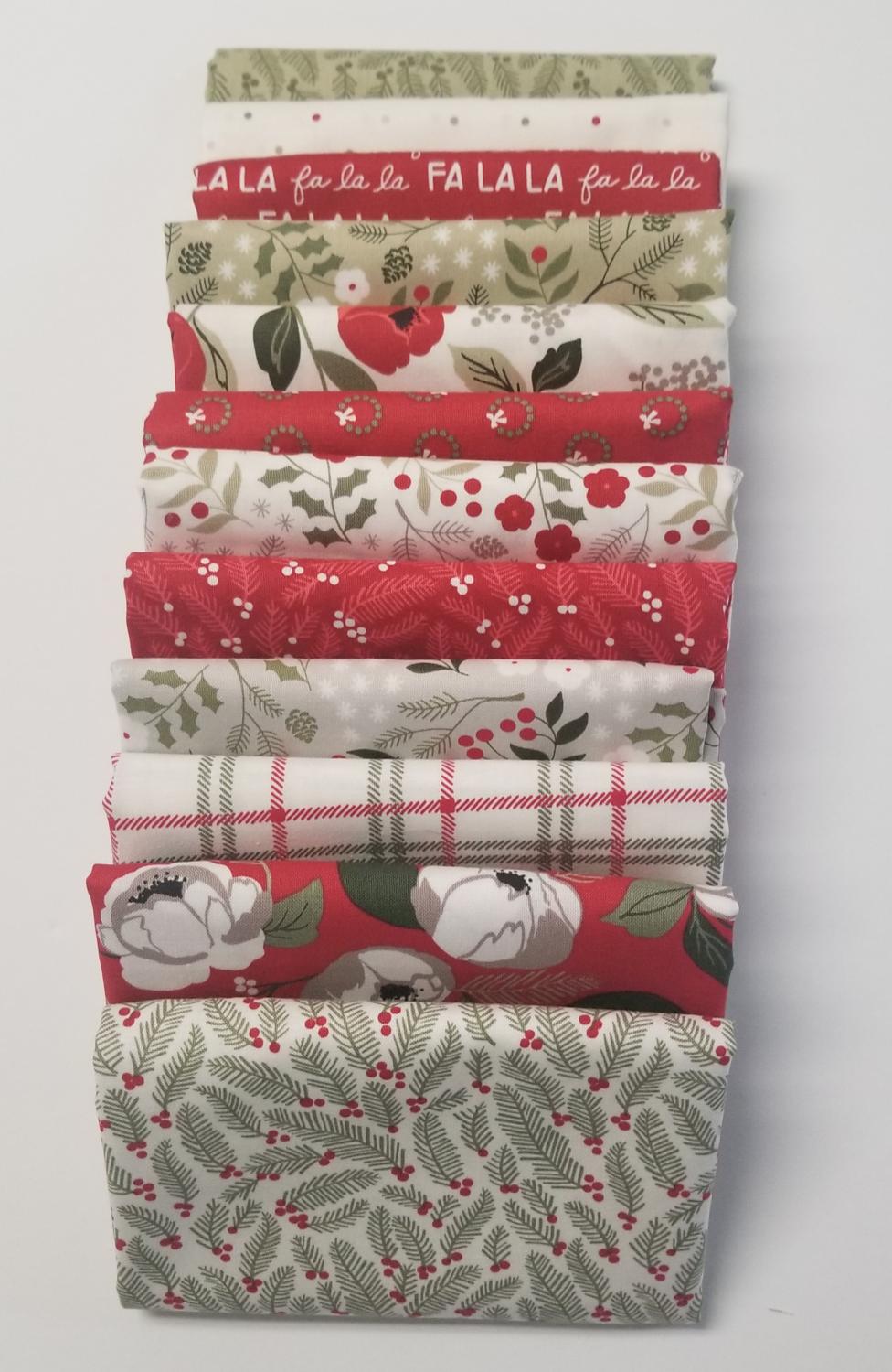 Christmas Eve FQ (12) Bundle