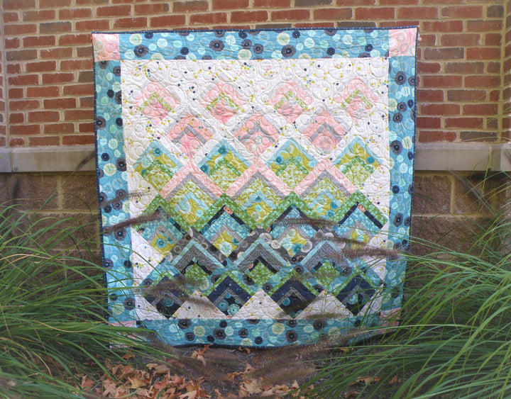 Misty Mountains Quilt Pattern by Flabby Tabby Designs