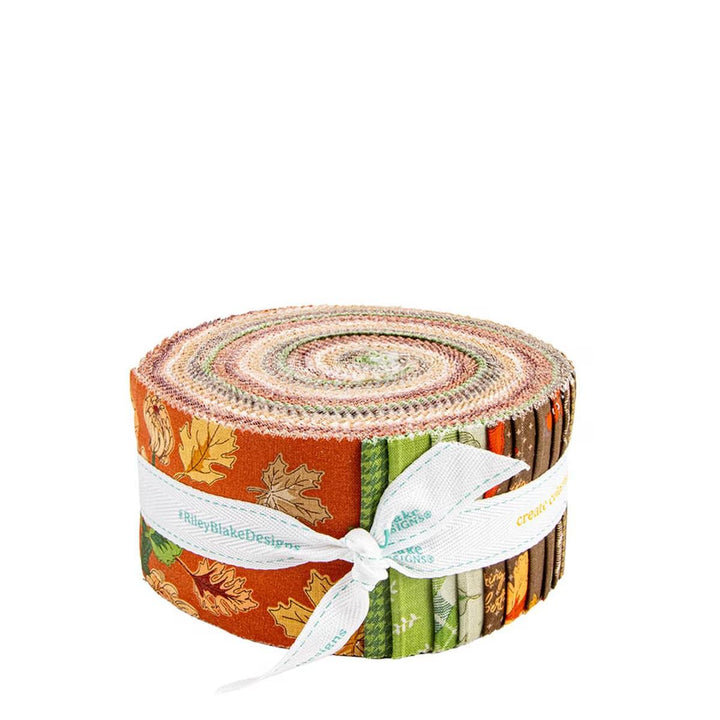 Cozy Autumn Jelly Roll - Beverly McCullough for Riley Blake
